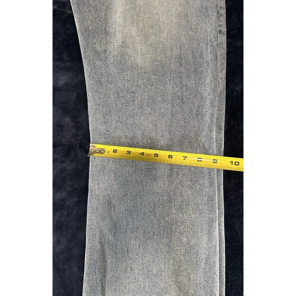 True Religion Billy Relaxed SN Flap Bootcut Denim Jeans Men's Size 34x33 1/2